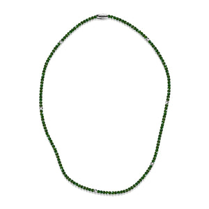 Green Jade | .925 Sterling Silver | Gemstone Wrap