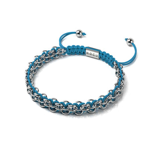 Kismet Links | Pantone Bracelet | Silver | Capri
