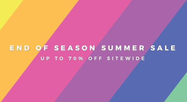 End of Season Summer Sale