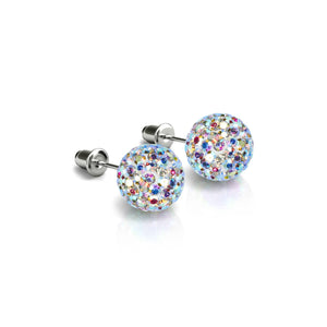 Confetti Crystal | .925 Sterling Silver | Kikiballa Earrings
