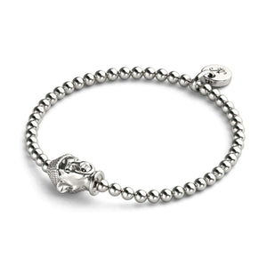 Dharma | Silver | Buddha Charm Bracelet