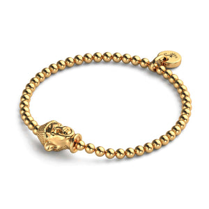 Dharma | 18k Gold | Buddha Charm Bracelet