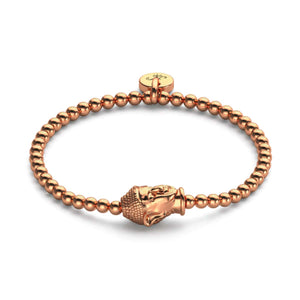 Dharma | 18k Rose Gold | Buddha Charm Bracelet
