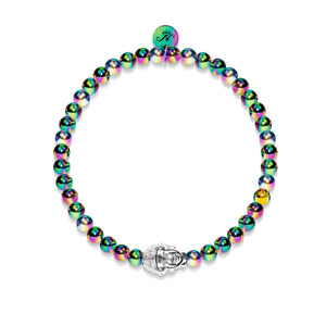 Dharma | Unicorn Silver | Buddha Charm Bracelet