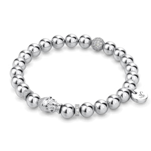 Silver | Gilded Buddha Bracelet