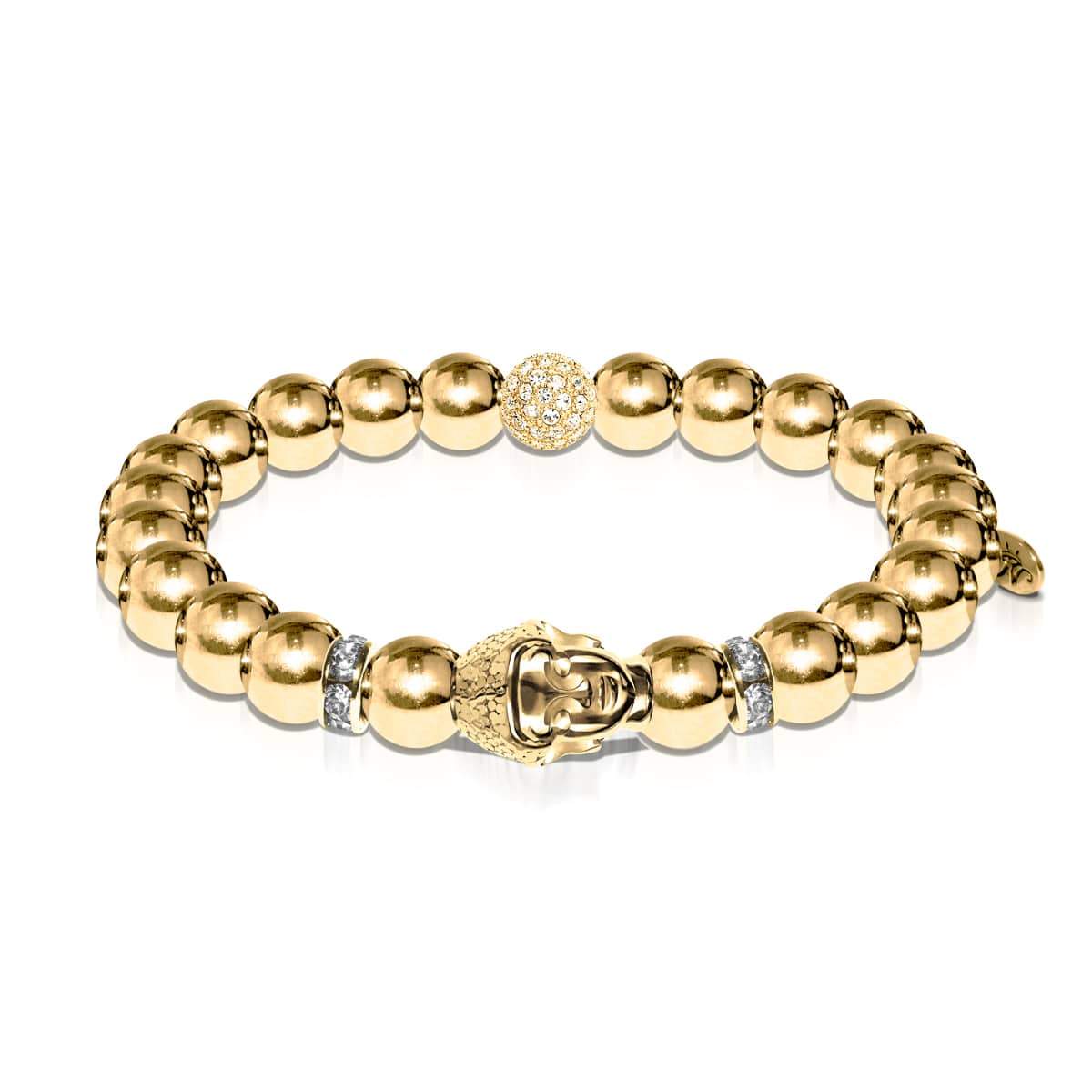 Mindfulness | 18k Gold | Buddha Bracelet