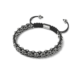 Supreme Kismet Links Bracelet | Silver | Black | Thin