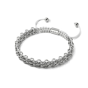 Supreme Kismet Links Bracelet | Silver | White | Thin
