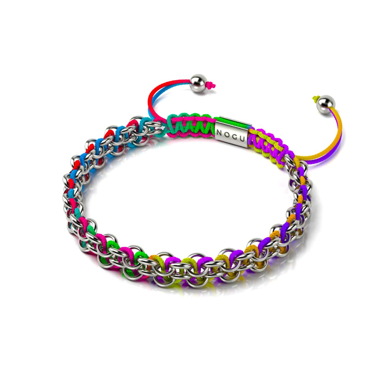 Macaw Links | Mini Kismet Bracelet | Spectrum x Silver