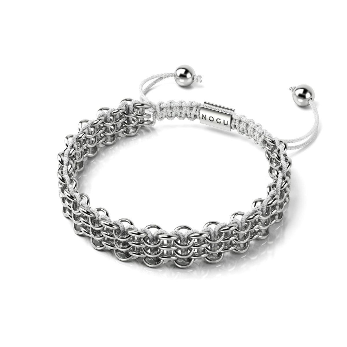 Supreme Kismet Links Bracelet | Silver | White