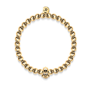 Vader | 18k Gold | Crystal Charm Bracelet
