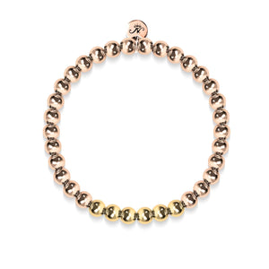 Radiant | 18k Rose Gold | 18k Gold | Expression Bracelet