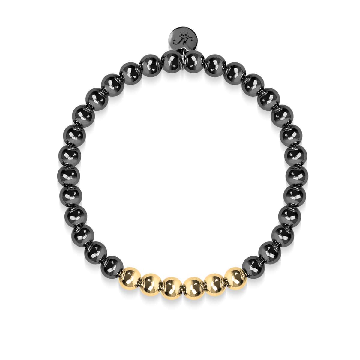 Glorious | Gunmetal | 18k Gold | Expression Bracelet