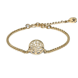 18k Gold | Tree of Life | Dolce Vita Charm Bracelet