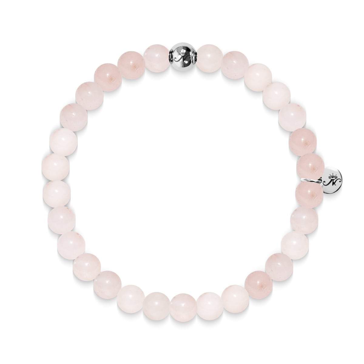 Caring | Silver Essence Pink Aventurine Bracelet
