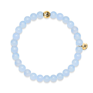 Purity | Gold Essence Aquamarine Bracelet