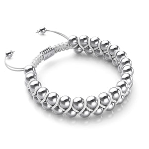 Silver | White | Vitality Bracelet